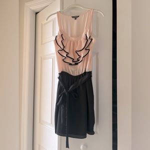 Express Women’s Dress, light pink and black, size Small